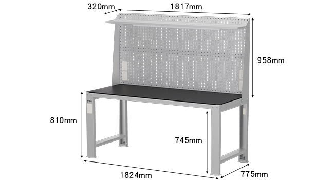 WD68P9 WD鋼製工作桌 WD68P9 WD鋼製工作桌