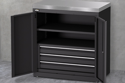Adjustable shelf and Drawer set