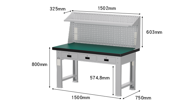 WAT-5203N6 重量型工作桌