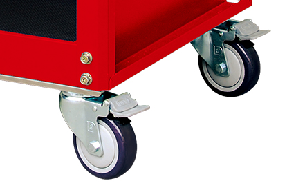 零件盒推車二輪定向、二輪萬向附煞耐重400kg