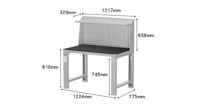 WD58P3 鋼製桌