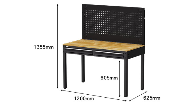 WET-4102W3 黑色書桌