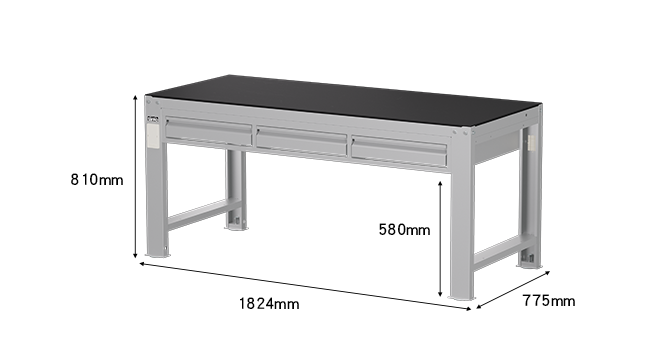 WDT-6203P 鋼製桌