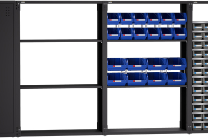 連結型物料架必需與獨立型物料架組合使用 連結型物料架必需與獨立型物料架組合使用