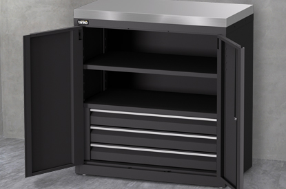 Adjustable shelf and Drawer set