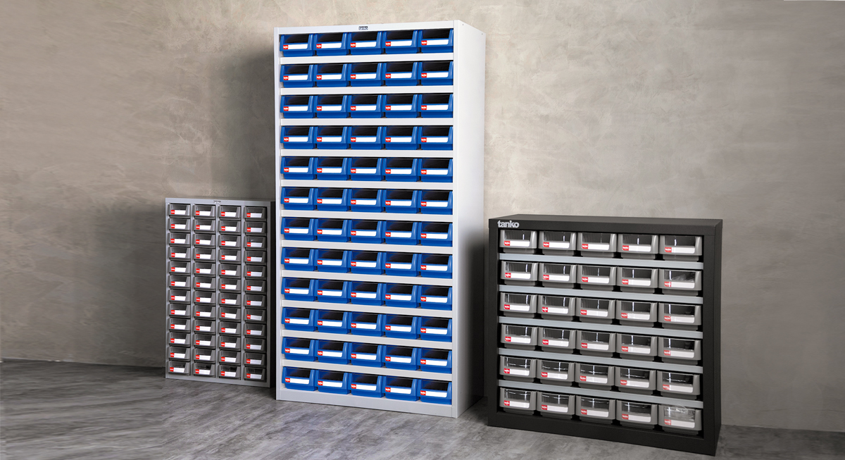 天鋼零件櫃有多種款式可選擇