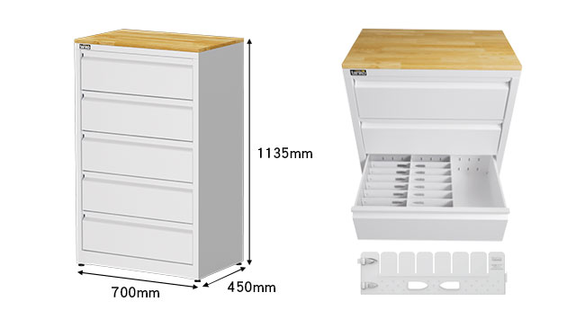 Chest Of Drawers HAA-715W Chest Of Drawers HAA-715W