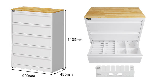HAA-915W Chest of Drawers HAA-915W Chest of Drawers