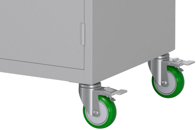 四輪萬向轉輪附煞