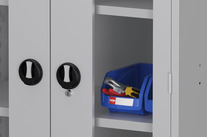 透明壓克力門可看見內容物