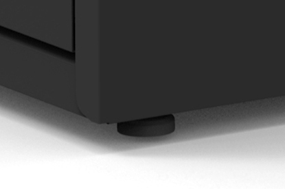 工業風展示架底櫃調整腳設計