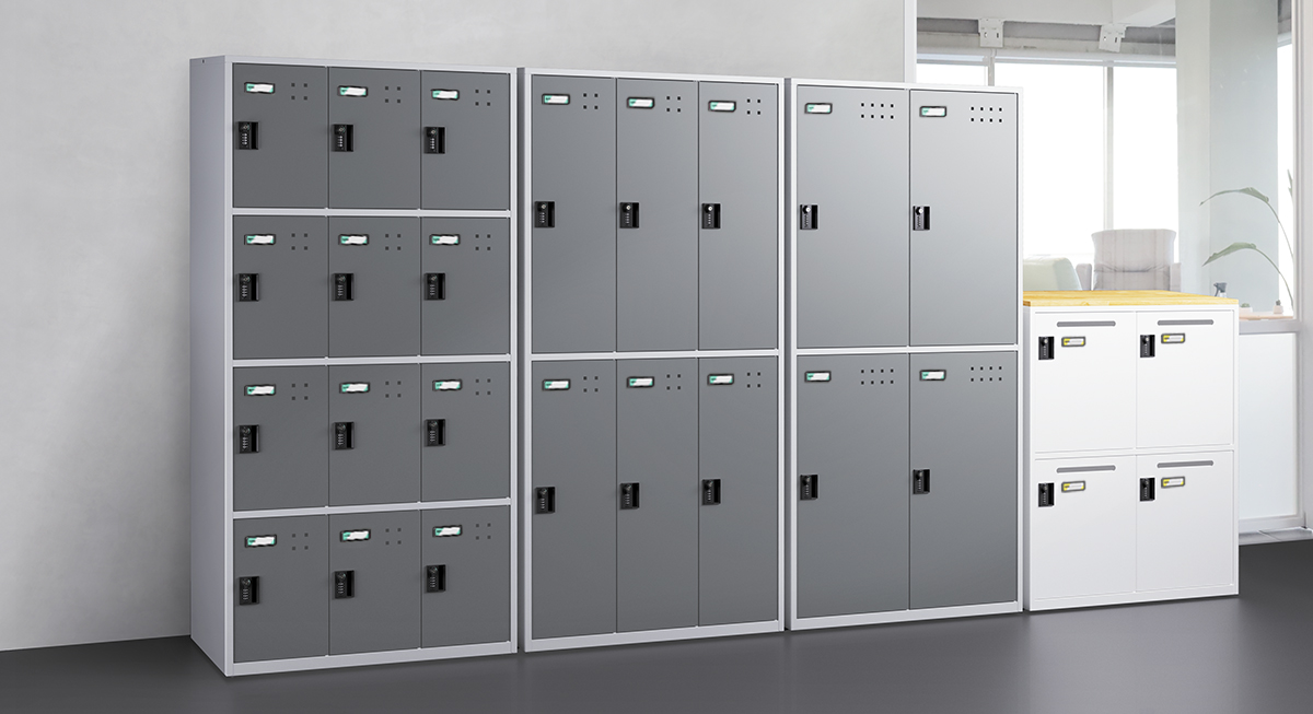 密碼鎖櫃組合場景圖