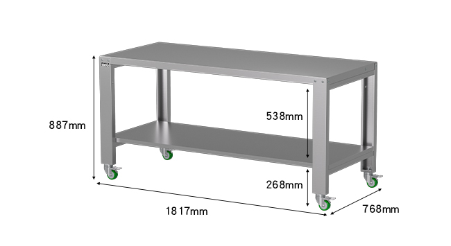 WD-68MS 不鏽鋼移動桌 WD-68MS 不鏽鋼移動桌