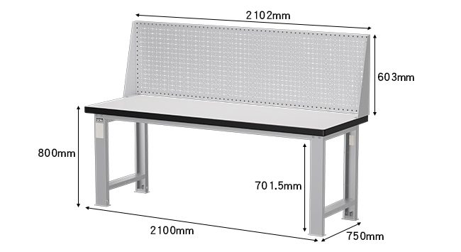 大型工作桌-超長工作桌子 WA-77F2