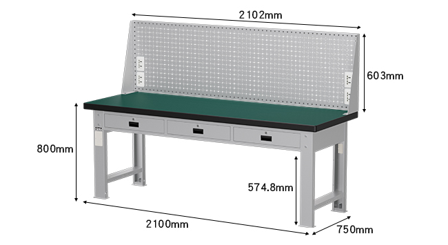 WAT-7203N4 Heavy duty workbench