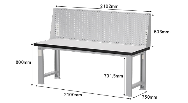 WA-77F4A Heavy duty workbench
