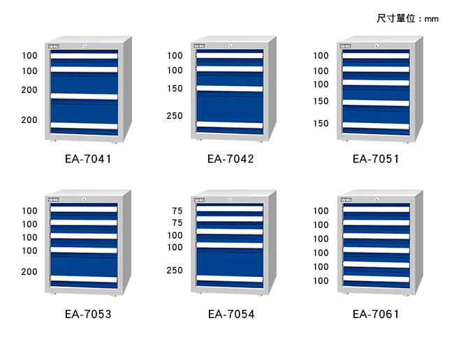 重型工具櫃有多種款式可選擇