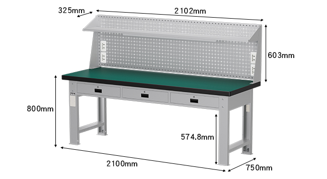 WAT-7203N6 Heavy duty workbench
