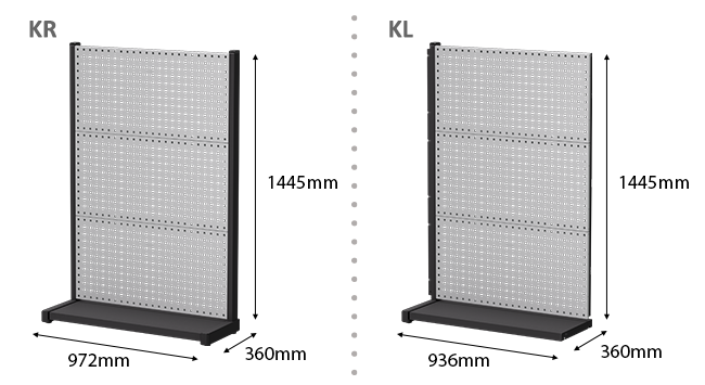 KR-1330 + KL-1330 Hanger Rack KR-1330 + KL-1330 Hanger Rack