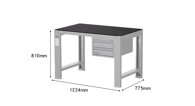 WD5801P Steel top workbench WD5801P Steel top workbench