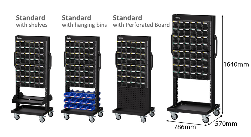Tilt Out Bins Cart (standard) Tilt Out Bins Cart (standard)