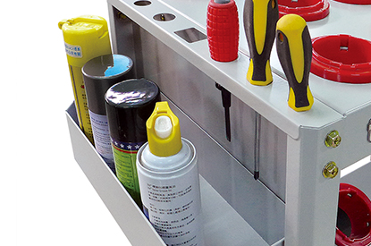 刀具車-CNC刀柄收納架可依需求調整位置 刀具車-CNC刀柄收納架可依需求調整位置