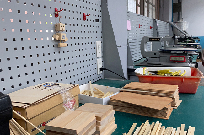 木工課程使用專業工作桌